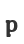 p