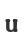 u