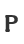P