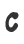 C