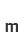 m