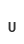 u