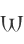 W