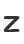 Z