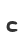 c
