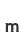 m