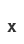 x