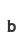 b