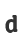 d
