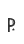 p