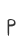 P