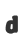 d