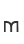 m