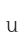 u