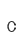 c