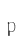 p