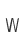 W