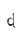 d