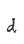 d