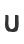 U