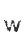 w