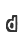 d