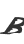 B