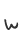 w