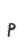p