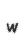 w