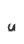 u
