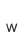 w