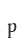 p