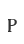 P