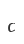 c
