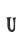 U