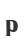 p