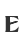 E