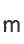 m