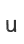 u