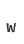 w