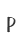 P
