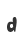 d