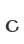 c