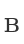 B