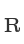 R