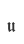 u