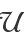 u