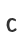 c