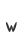 w